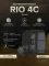 Вентилятор накладной RIO D100 обр.клапан черный глянцевый DICITI