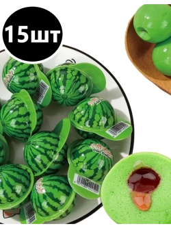 Мармелад с фруктовым джемом Арбузики 18 г * 15 шт