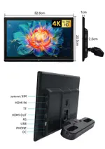 Монитор на подголовник - ERGO ER1370AN экран 13.3” (OLED 1920х1080, Android, дублирование)