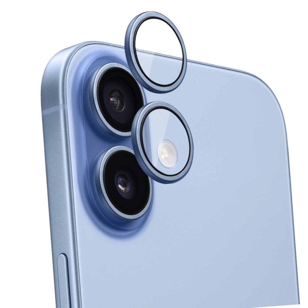 Защитное стекло для задней камеры i-Phone 17 ANANK 10X Reinforced Corning Light Blue