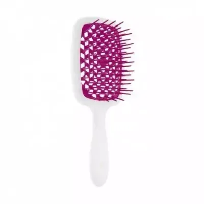 Расческа для волос JANEKE SuperBrush The Original Фуксия с белым
