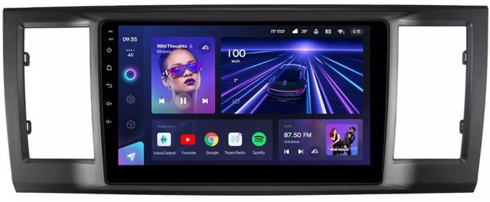 Магнитола для Volkswagen T6 Caravelle, Multivan, Transporter 2015-2019 - Teyes CC3L на Android 10, CarPlay, 4G SIM-слот