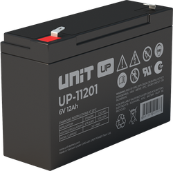 Аккумулятор UNIT UP-11201 ( 12Ач / 6В ) AGM