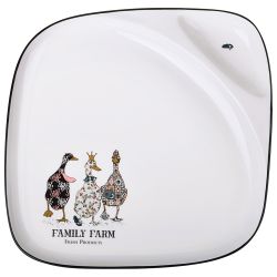 ТАРЕЛКА ОБЕДЕННАЯ LEFARD "FAMILY FARM" 2 СЕКЦИИ 26*2,5 СМ