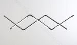 Pendant design lamp  Pipeline by ANDlight (Black)