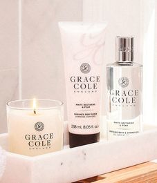 Белый нектарин и груша скраб для тела, Grace Cole