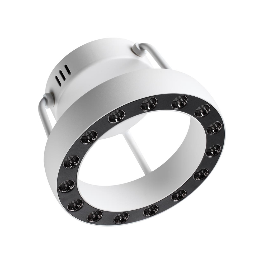 359397 OVER NT24 278 белый Светильник накладной светодиодный IP20 LED 12W вниз/5W вверх 220V 1360Лм 3000K TURN