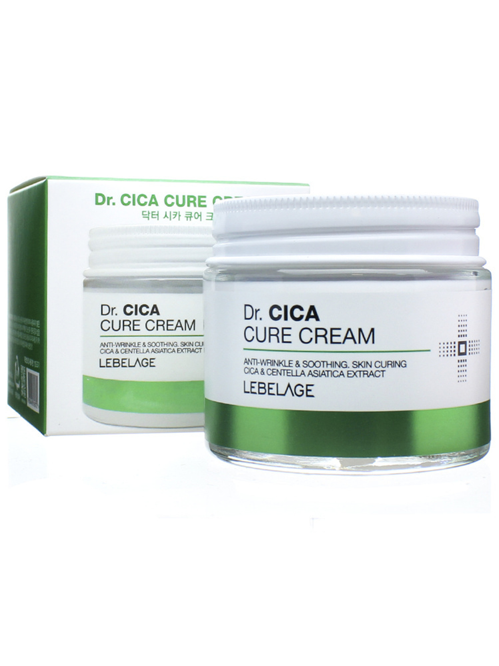Крем для лица с центеллой азиатской LEBELAGE Dr. Cica Cure Cream 70 мл