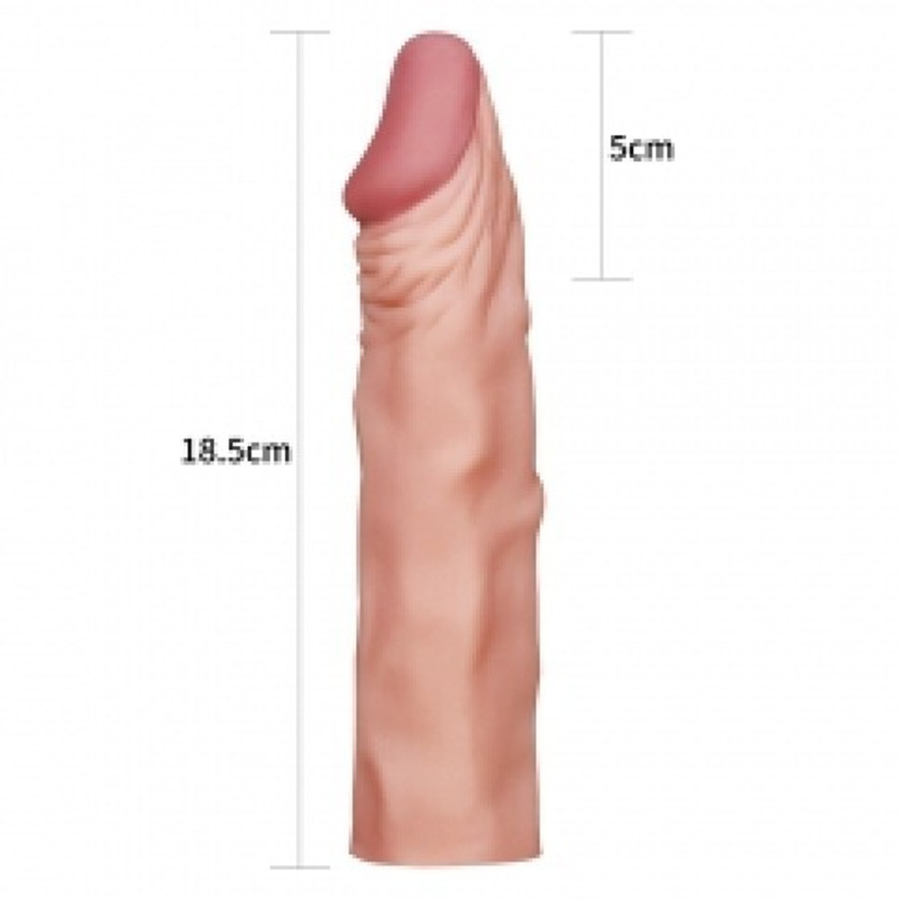 Насадка на пенис Pleasure X-TENDER (18,5*4,3)