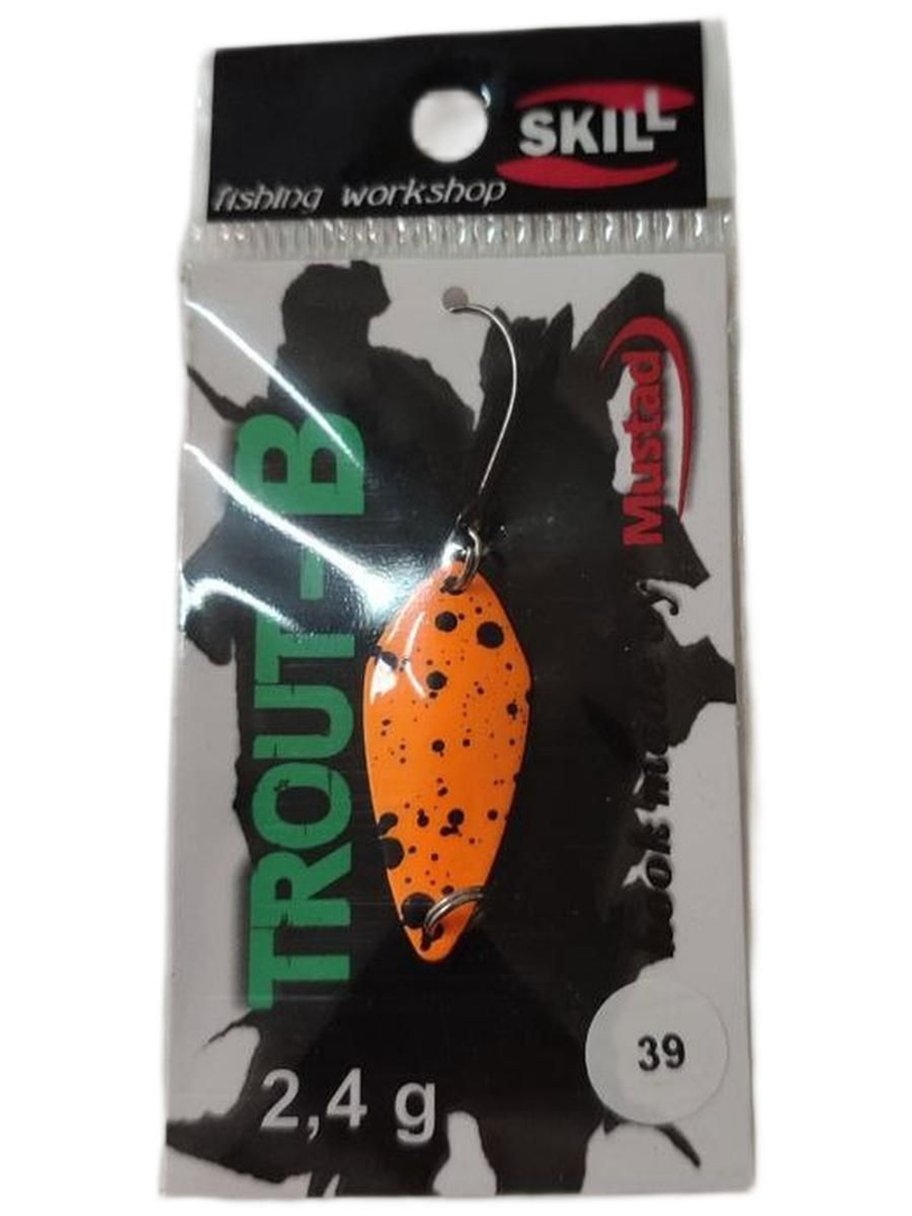 Блесна SKILL TROUT-B 2.4 г. цв 39