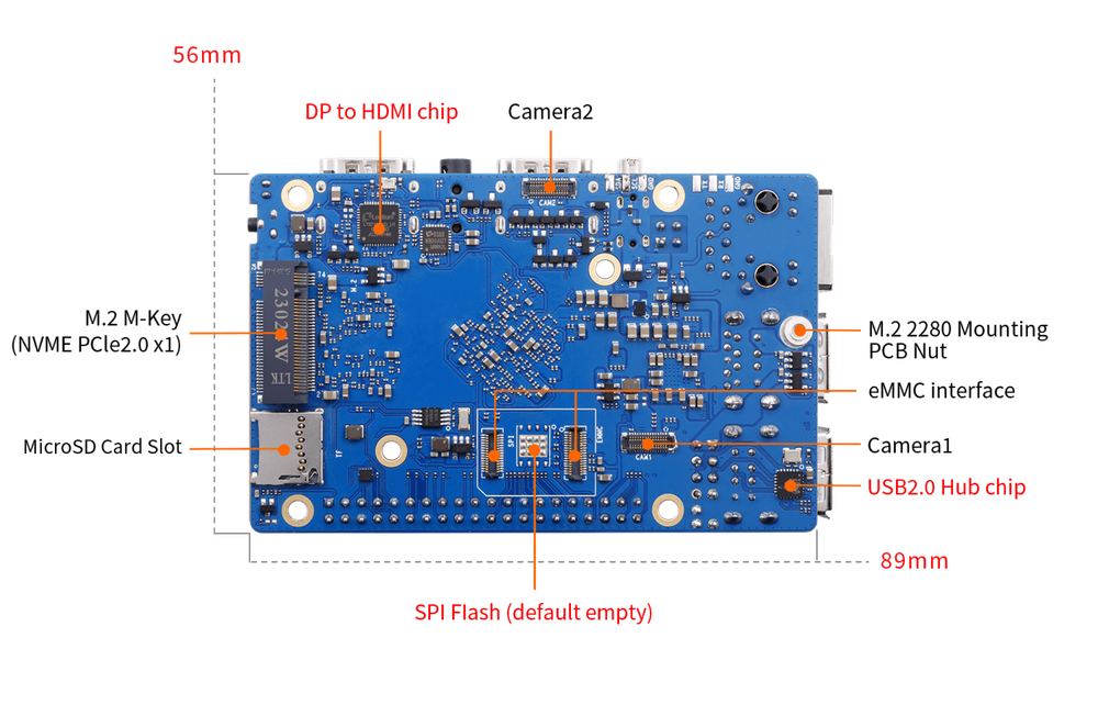 Orange Pi 5 Pro 16GB
