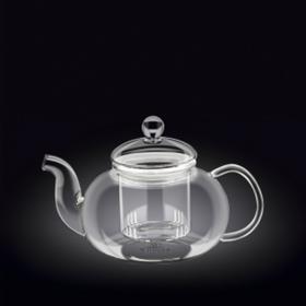 Чайник 770 мл. заварочный с колбой стекл. Thermo Glass Wilmax