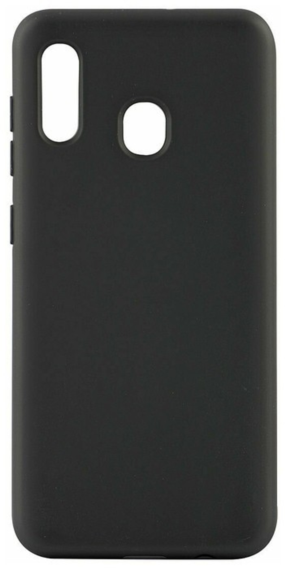 Накладка для Samsung Galaxy A20 Silicone cover черная