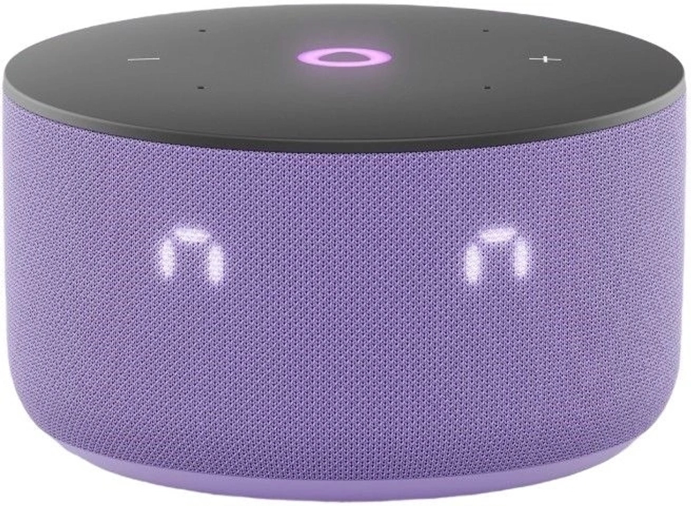 Умная колонка Yandex Станция Мини 3 Алиса лиловый 12W 1.0 BT/Wi-Fi (YNDX-00027LIL)