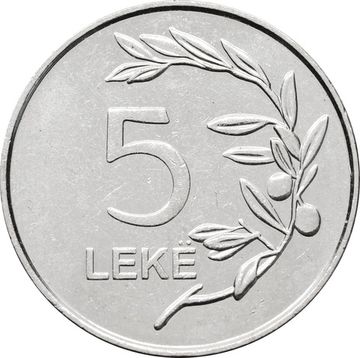 5 леков 2020 Албания