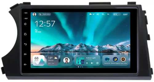 Магнитола для SsangYong Actyon 2005-2010, Kyron, Actyon Sports 2006-2016 - Teyes CC4 монитор 7" QLED на Android 14, Быстрейшая, Snapdragon 680, DSP, CarPlay, 4G SIM-слот