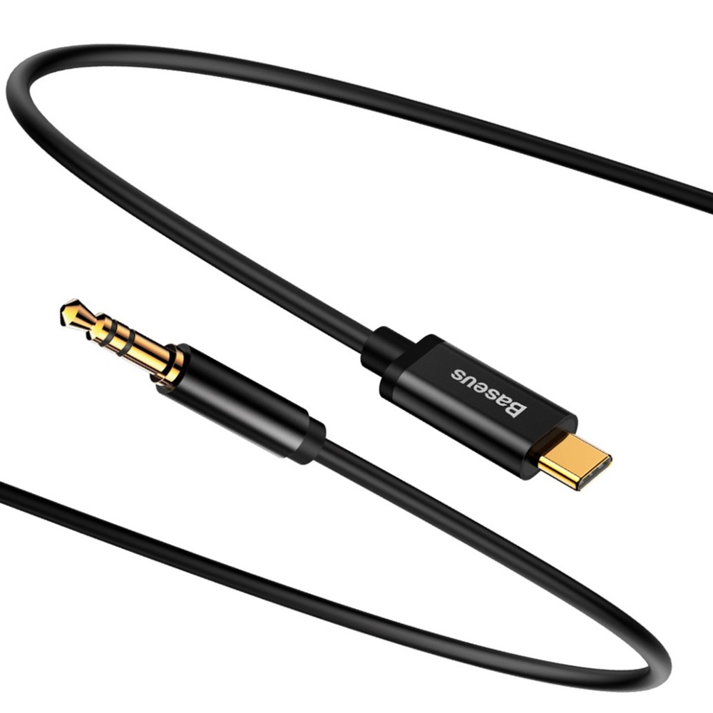 Кабель Baseus Yiven Type-C male To 3.5 male Audio Cable M01 CAM01-01 черный