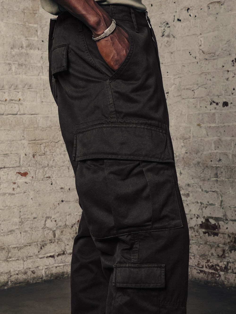 Брюки Alpha Industries ACU Pant Black (черные)
