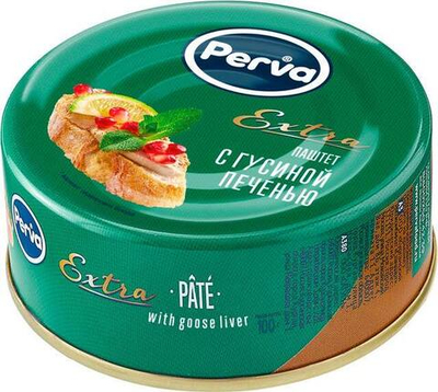 Паштет Perva Extra Гусиная печень 100 г