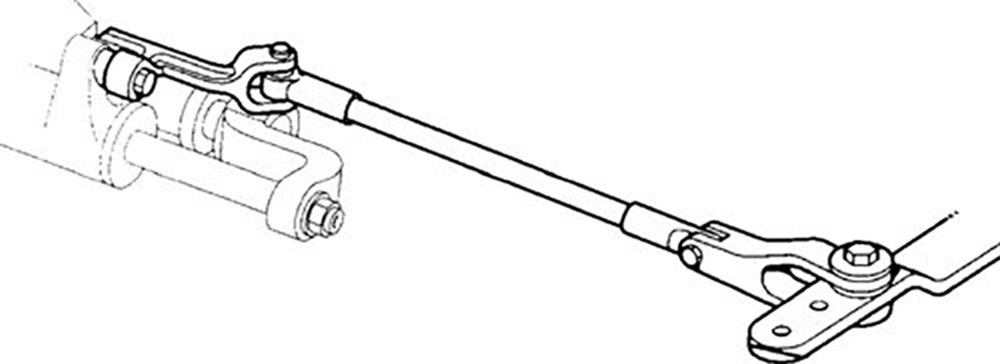 Тяга для двухмоторной установки "SeaStar" HO6001 (10242131)