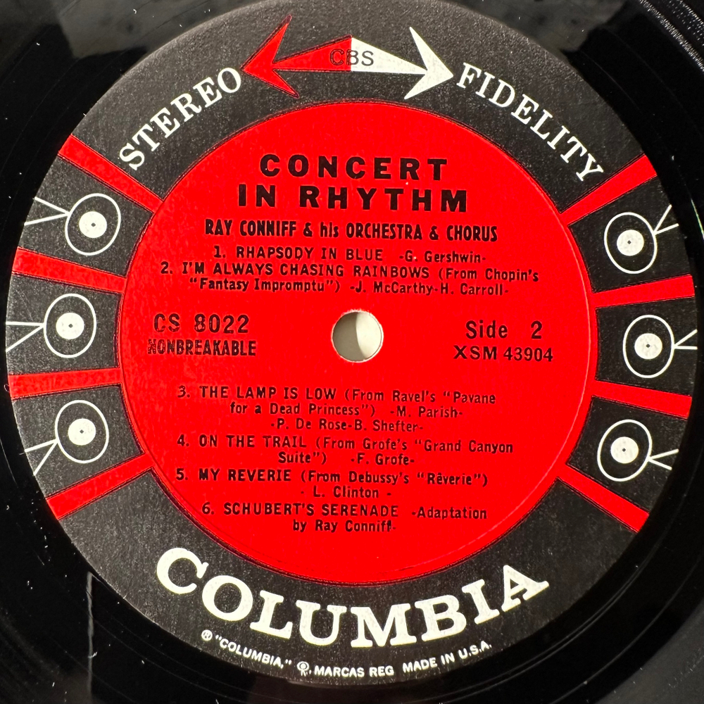 Ray Conniff And His Orchestra And Chorus ‎– Concert In Rhythm (США 1958г.)