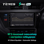 Teyes SPRO Plus 10,2" для Toyota Corolla, Auris 2017-2018