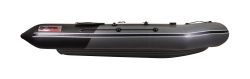 Лодка Таймень NX 3800 НДНД PRO, 3800*1680*465 мм., цвет графит - черный