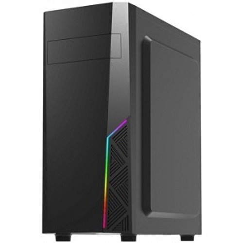 Корпус Midi-Tower Zalman T8, RGB-подсветка, ATX, черный (T8 Black)