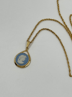 Кулон Wedgwood голубой