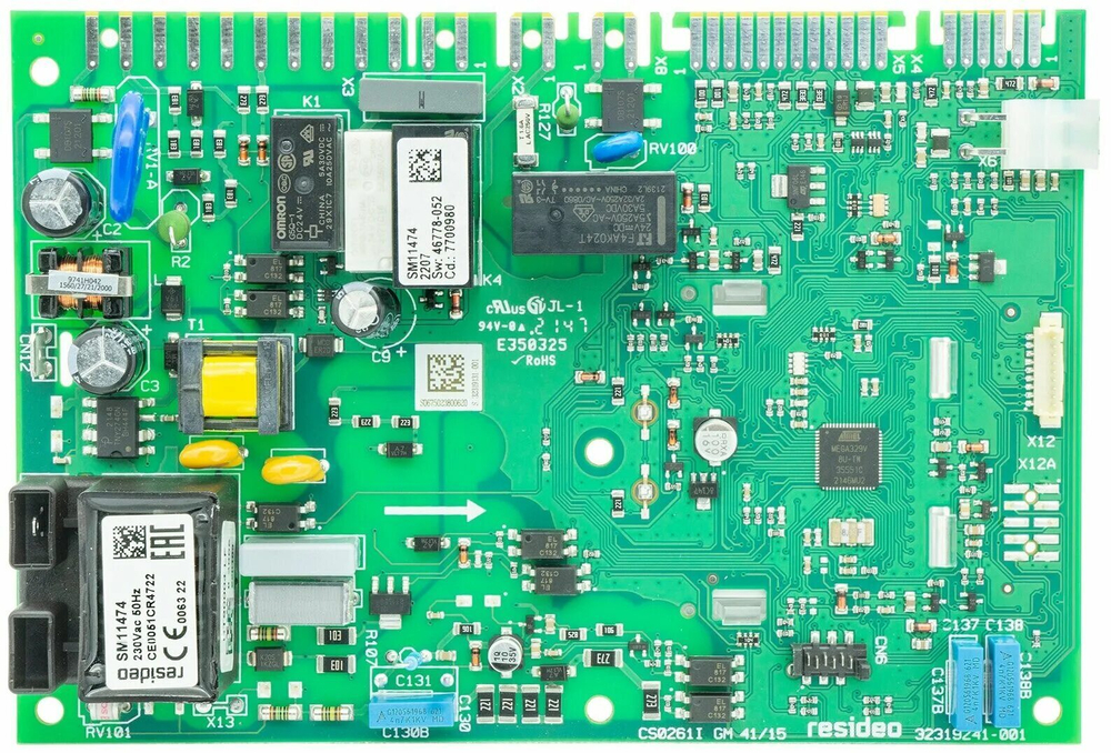 Электронная плата Honeywell SM 11469 для котлов Baxi 710749600