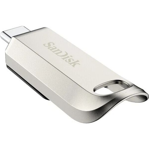 Флеш-накопитель SanDisk Ultra Luxe USB Type-C 512 ГБ, до 400 МБ/с (SDCZ75-512G-G46)