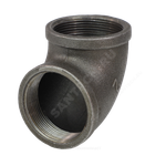 Угольник проходной чугун Ду 40 (1 1/2") ВР/ВР Fittex PLUS