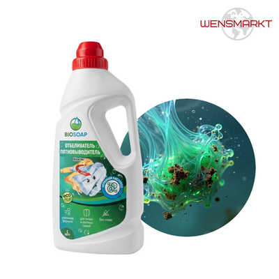 Отбеливатель-пятновыводитель BIOSOAP 1 л, Россия