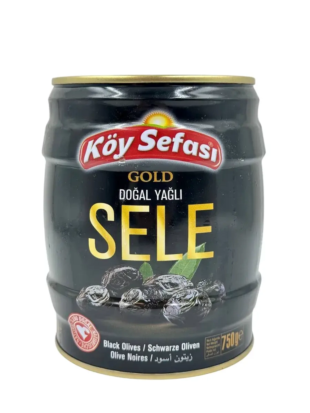 Koy Sefasi Маслины в масле с косточкой, 750гр.