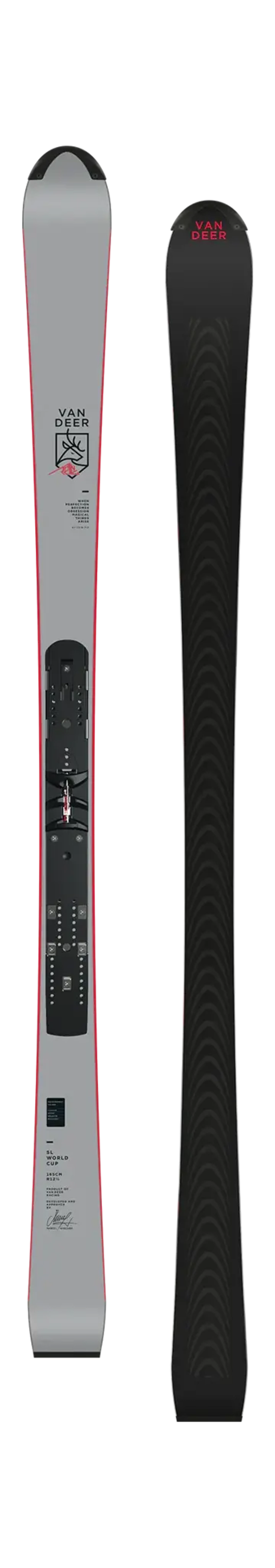 VAN DEER 25/26 кубковый спортцех R-11 FIS SL WORLD CUP с пластиной Marker INTERFACE 155 см grey без креплений/ с креплениями XCOMP16/с креплениями XCELL16 /с креплениями COMP16 NEW khaki/с креплениями COMP12 GW khaki NEW/с креплениями COMP16 NEW grey/с креплениями COMP12 GW grey NEW