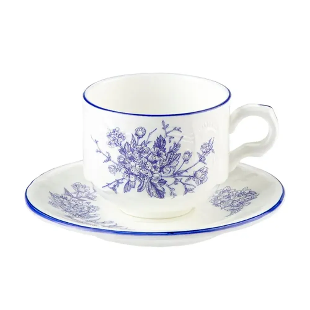 Кофейная пара 120 мл d 6,7 см h5,5 см Sea Flower P.L. Proff Cuisine [6]