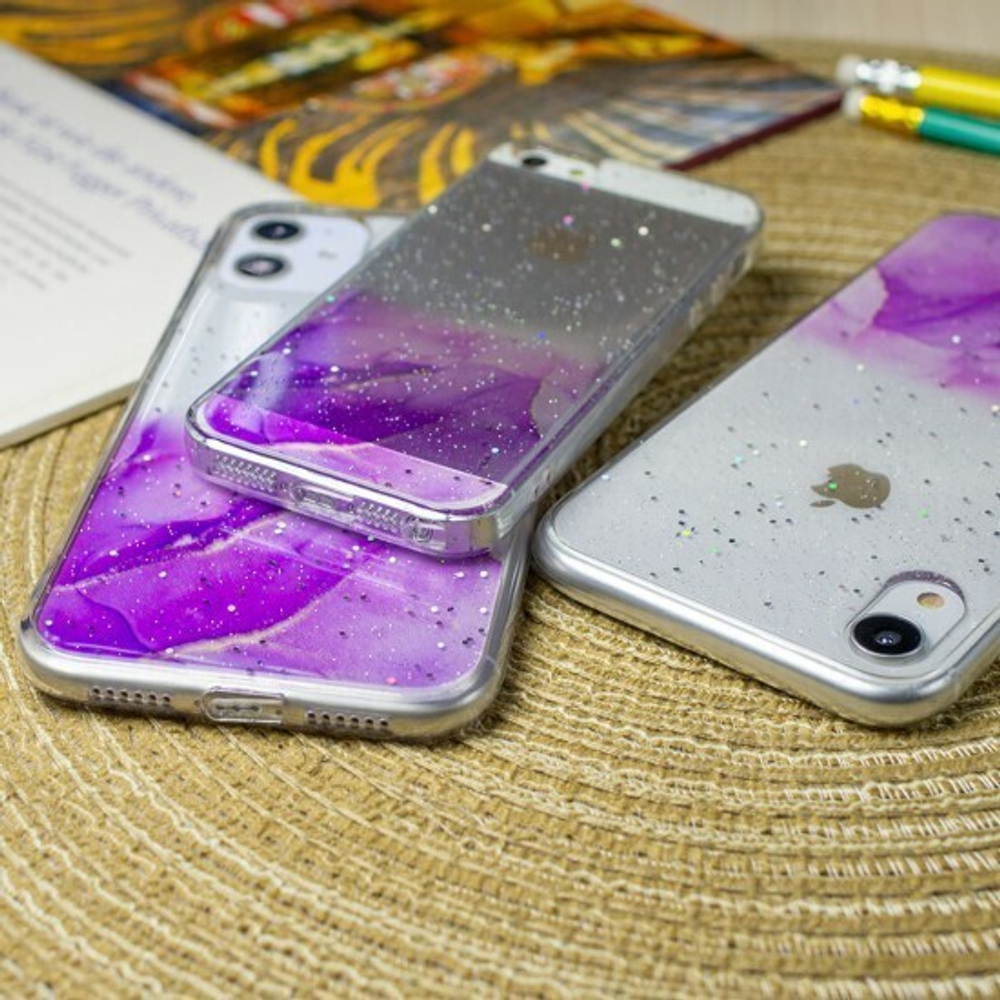 Силиконовый чехол Акварель для Xiaomi Redmi 8, 011853