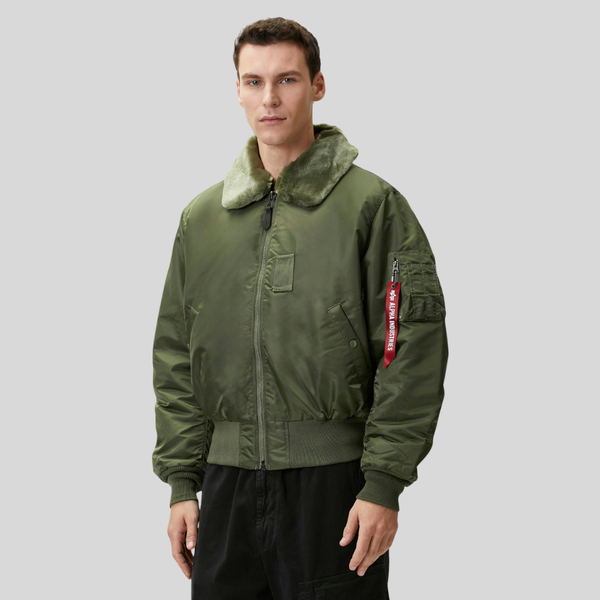 Куртка Alpha Industries B-15 Sage Green (Зеленая)