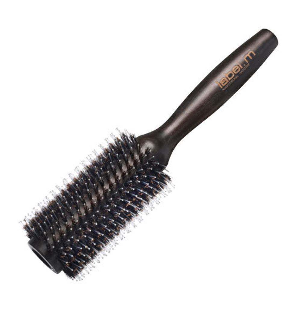 Щётка-брашинг из бука 30мм с щетиной дикого кабана Label.m Boar Bristle Brush Large