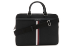 Tommy Hilfiger Leather Handbag Regular Men"s Black