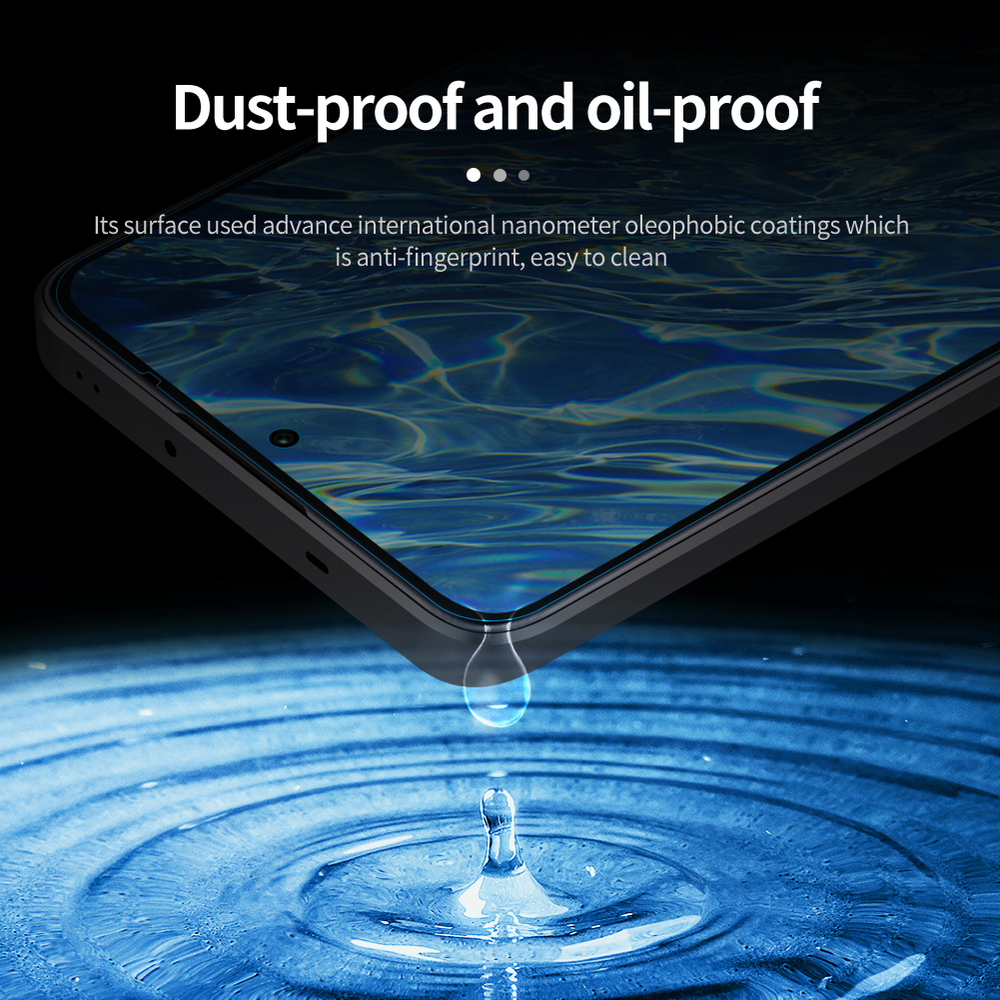Защитное стекло с прозрачными рамками от Nillkin для Xiaomi 13T и 13T Pro, серия H+Pro Anti-Explosion Glass Screen Protector