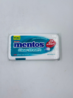 MENTOS набор освежающих пастилок CleanBreath с цинком, без сахара, (4 шт. по 21 г), Турция