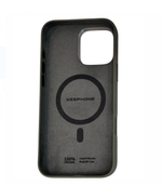 Накладка для i-Phone 16 Pro Keephone Rosana MagSnap серый