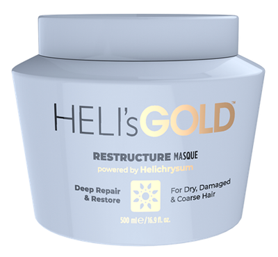 Маска HELI's GOLD Restructure для питания и увлажнения волос - 500 мл.