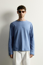 ЖАККАРДОВАЯ ФУТБОЛКА В ПОЛОСКУ — ZARA · 1887/305