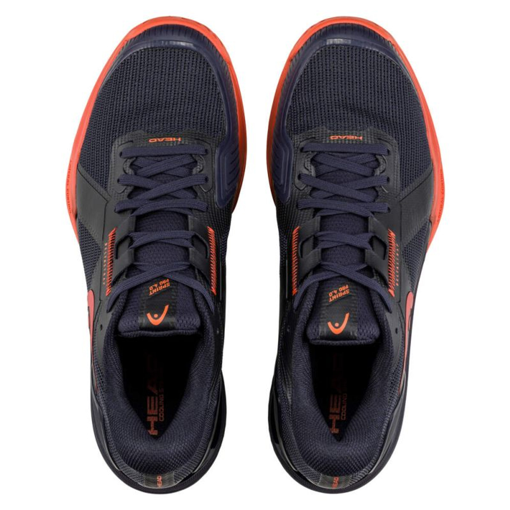 Мужские теннисные кроссовки Head Sprint Pro 4.0 - dark blue/red