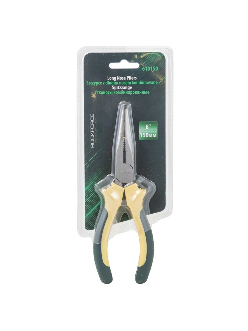 Утконосы комбинированные 6''150мм, в блистере RockForce##Rock FORCE RF-610150