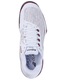Мужские кроссовки теннисные Babolat Jet Tere 2 Clay - white/port royale