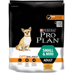 Сухой корм Pro Plan Mini Adult для взрослых собак мелких пород, с высоким содержанием курицы 700 г