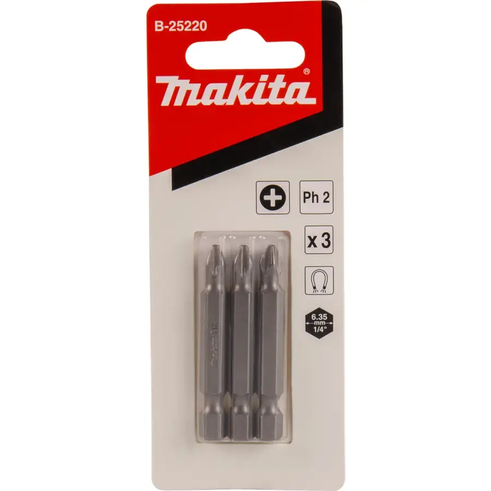 Насадка PH2 50 мм 3 шт. Makita B-25220